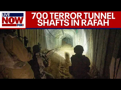 Download MP3 Israel-Hamas war: 700 terror tunnel shafts in Rafah, 50 to Egypt, Israel says | LiveNOW from FOX