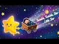 Lagu Twinkle Twinkle Little Star lullaby with nature sounds and night ambiance