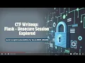 Tutorial Root-Me 10 Web - Server Flask