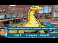 Learning Basic Python Syntax in 4 Hours for Absolute Beginners Task 11-1 f-string