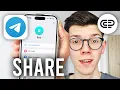 How To Share Telegram Profile Link - Full Guide