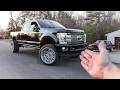 How to clear MASSIVE WHEELS on your POWERSTROKE - Full Clearance