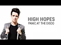 Download Lagu High Hopes - Panic! At the Disco (Lyrics)