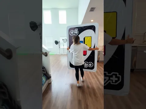 Giant +4 UNO CARD (crazy)🤯😱