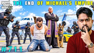 Big Mafia Destroyed President Michael's Empire | Gta 5 Gameplay #711