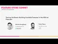 Rasgo Prescient - Taming the beast Building Scalable Features in the Wild at Prescient