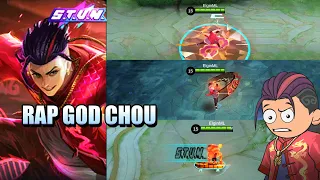 the rapper chou is here chous stun skin with exclusive voice lines mobile legends