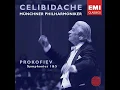 Prokofiev - Symphony No 1 ‘Classical' - Celibidache, MPO (1988)