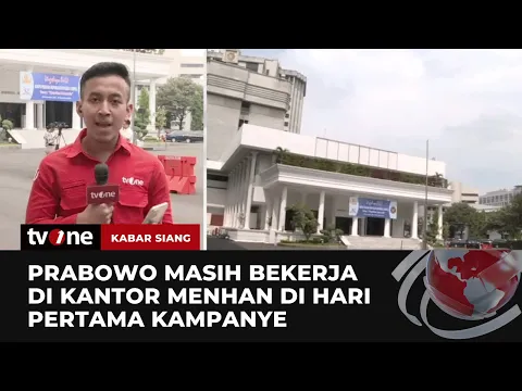 Prabowo Masih Menjalani Aktivitas sebagai Menhan dan Belum Lakukan Kampanye