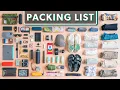 The Ultimate Vacation Packing List 72 Essentials For Minimalist Carry On Travel