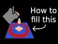 How does flood fill work