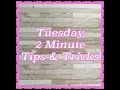 Tuesday 2 Minute Tips Tricks - Die Cutting WITHOUT a C Plate