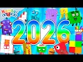 Lagu Celebrate Good Times! 🎆 | Learn to Count for Kids | Number Cartoon | Numberblocks