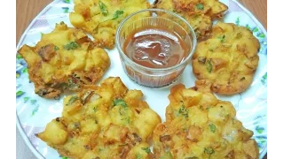Savoury Fritters Recipe / नमकीन मालपुए