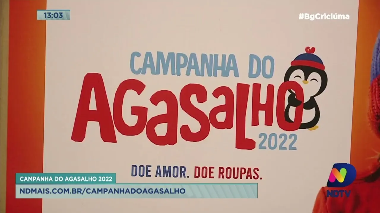 Campanha do Agasalho do Grupo ND arrecada roupas e cobertores que serão doados para quem precisa