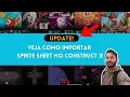 Nova forma de importar sprites no Construct 3