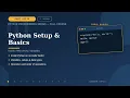 Python Full Course for Beginners Part 1 Setup Basics