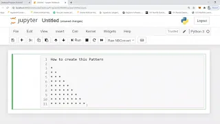 Pattern Creation with Python Malayalam