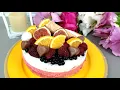 Download Lagu Cel ma bun tort fara coacere cu zmeura si ciocolata alba / Tort fara coacere