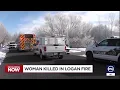 Woman found dead during investigation of Logan structure fire