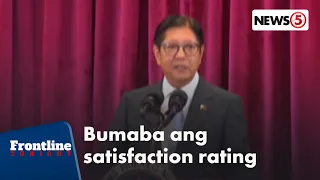 Satisfaction rating ni Pres. Bongbong Marcos, bumaba — SWS | Frontline Tonight