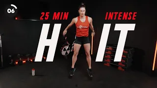 25 MIN CALORIE KILLER HIIT Workout Full Body Cardio No Equipment 