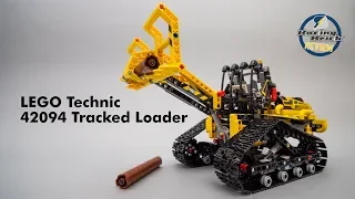 LEGO Technic 2019 reviews - 42094 Tracked Loader unboxing, speed build and details