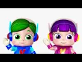 Wheels On The Halloween Bus | Kids Learning | ABCs and 123s | KiiYii | Nursery Rhymes & Kids Songs