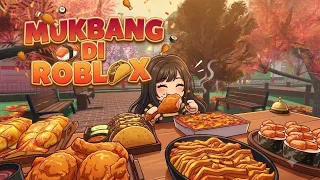MUKBANG DI ROBLOX 🍗🍣 || #roblox