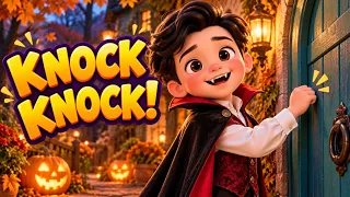Knock Knock, Trick or Treat? 🎃 Halloween Song for Kids | Fun Costume Nursery Rhyme