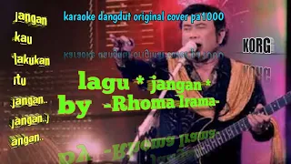  eltana pro jangan rhoma irama karaoke dangdut original cover pa700