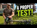 EGO hedge trimmer 2600E - a proper test