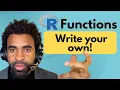 R Functions and Conditionals Further Data Analysis with R Lesson 8