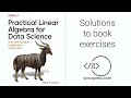 Linear algebra for data science chapter 5 exercise 11 properties of diagonal matrices