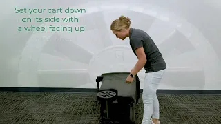 Toter Two-Wheel Cart Wheel Removal