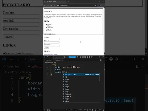 La propiedad HEIGHT en CSS #tutorial #css