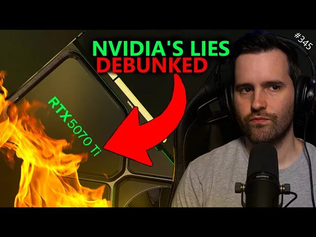 Nvidia RTX 50 Supply Lies, AMD RDNA 5 Strategy, Intel B770 | Hardware Unboxed | Broken Silicon 345