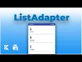 ListAdapter with Kotlin
