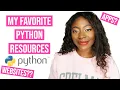 FREE resources to LEARN PYTHON how to learn python programming language for beginners learn code