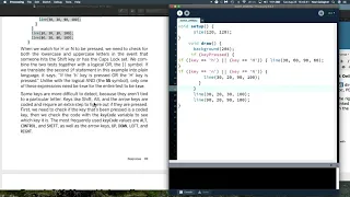 Processing 18 Key press
