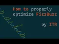 Overoptimizing FizzBuzz