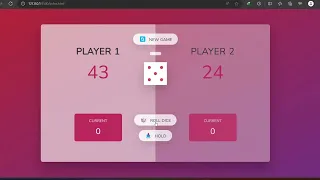 Tutorial for building a two-Player Dice Game in JavaScript