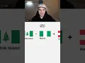 FLAG MATHS Combining countries flags to create other countries