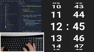 ASMR Programming - Coding Wheel Scroll Effect