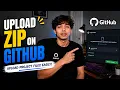 How To Upload Zip on Github - 2026 Very Easy