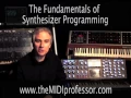 The Fundamentals of Synthesizer Programming Pt 1