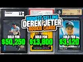 TOP 15 Derek Jeter Rookie Card Minor League Cards Recently Sold