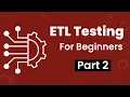 Part 2 ETL Testing