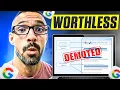 Google DEMOTES Exact Match Domains With Update