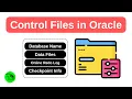 What is the Control Files - Oracle Database DBA Tutorial